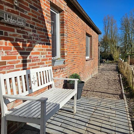 Smittshoern 3 - Nordsee Erdgeschosswohnung Mit Eingezaeunten Garten, Kamin Und Lounge! Altfunnixsiel Eksteriør billede